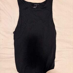 Forever 21 Black Sleeveless Bodysuit